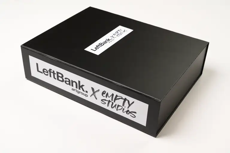 Professional eCommerce image showing Left Bank Art Group x Empty Studios trade kit packaging, captured in South East Queensland with precise studio lighting.
